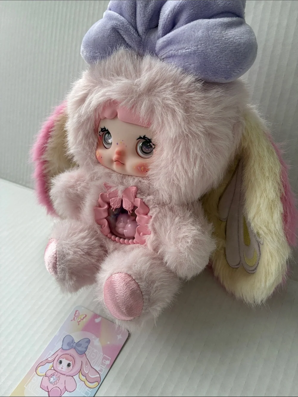 Nommi Fantasy World Series (V6) Reverie Plush Butterfly Bunny Doll